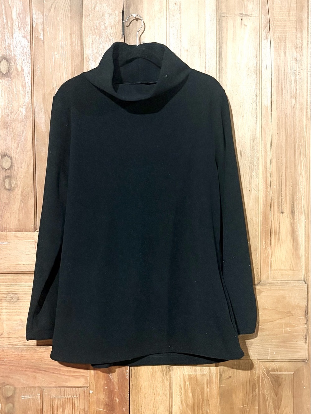 NWT – Dudley Stephens – Cobble Hill Vello Fleece Turtleneck – Black – Sz. XL